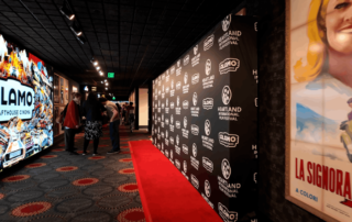 Alamo Drafthouse Cinema at The Square in Indianapolis, presenting sponsor of the 2026 Heartland Film Festival running October 8–18.